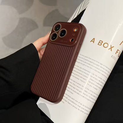 Vertical Ribline Groove Shield Case