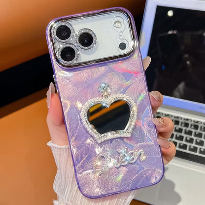 Queen Heart Mirror Case