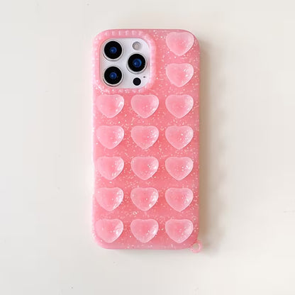 Romantic Pastel Heart Case
