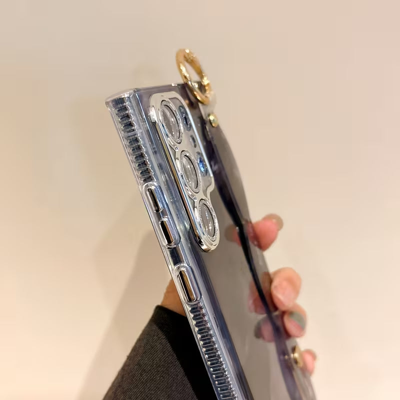 Blush Aura Strap Case