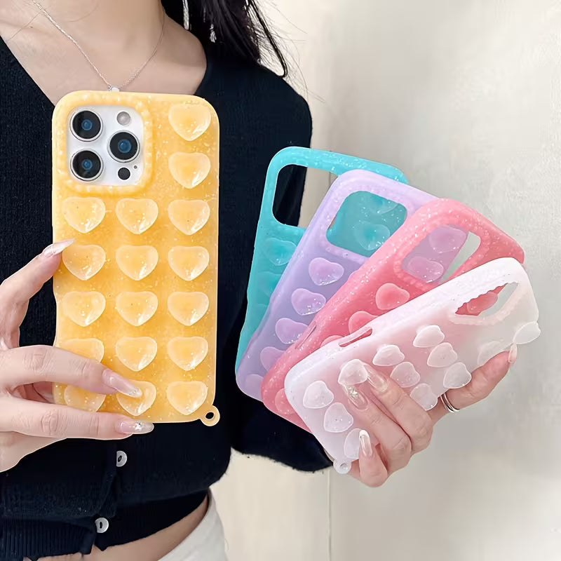 Romantic Pastel Heart Case