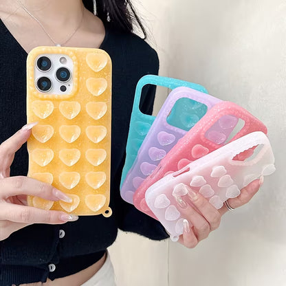 Romantic Pastel Heart Case