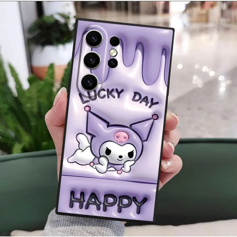 Kawaii Animal Cartoon Phone Case - Samsung