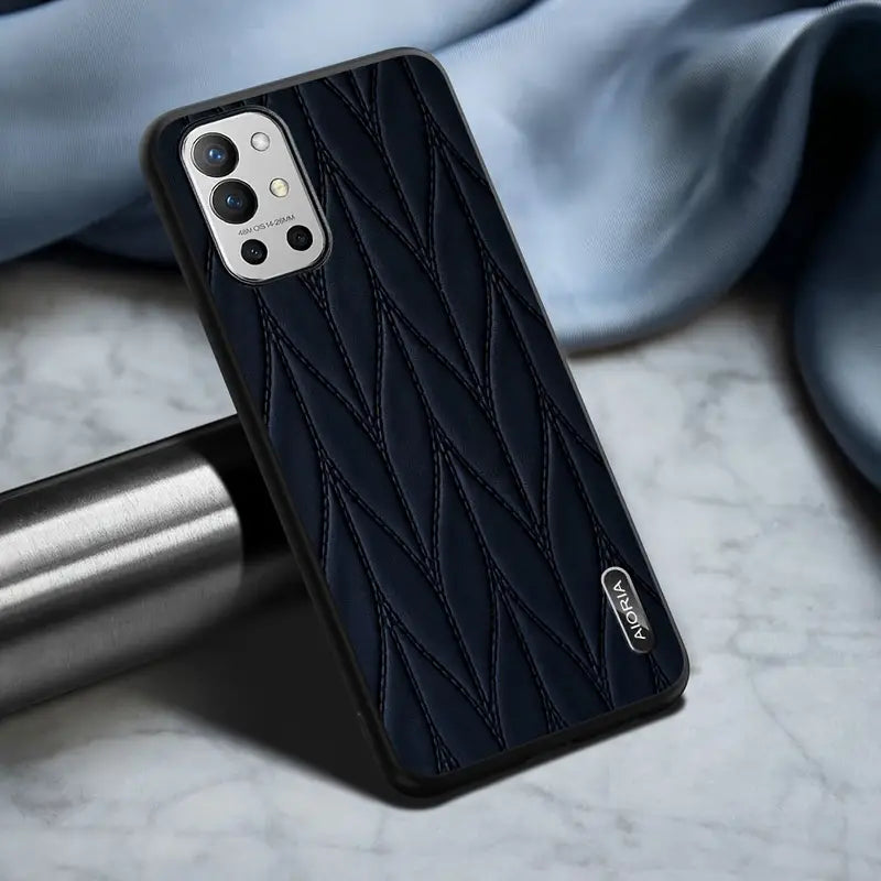 OnePlus Nord Series Nature Leafe Stitch Leather Case