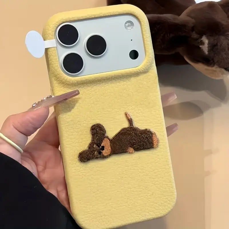 Cozy Fluffy Puppy Comfort Case