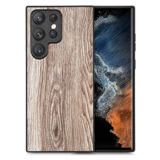 Rustic Artisan Blend Leather Wood Case - Samsung