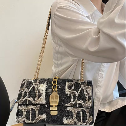 Croco-Snake Fusion Bag