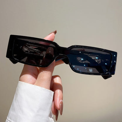 Cheetah Retro Rectangle Shades