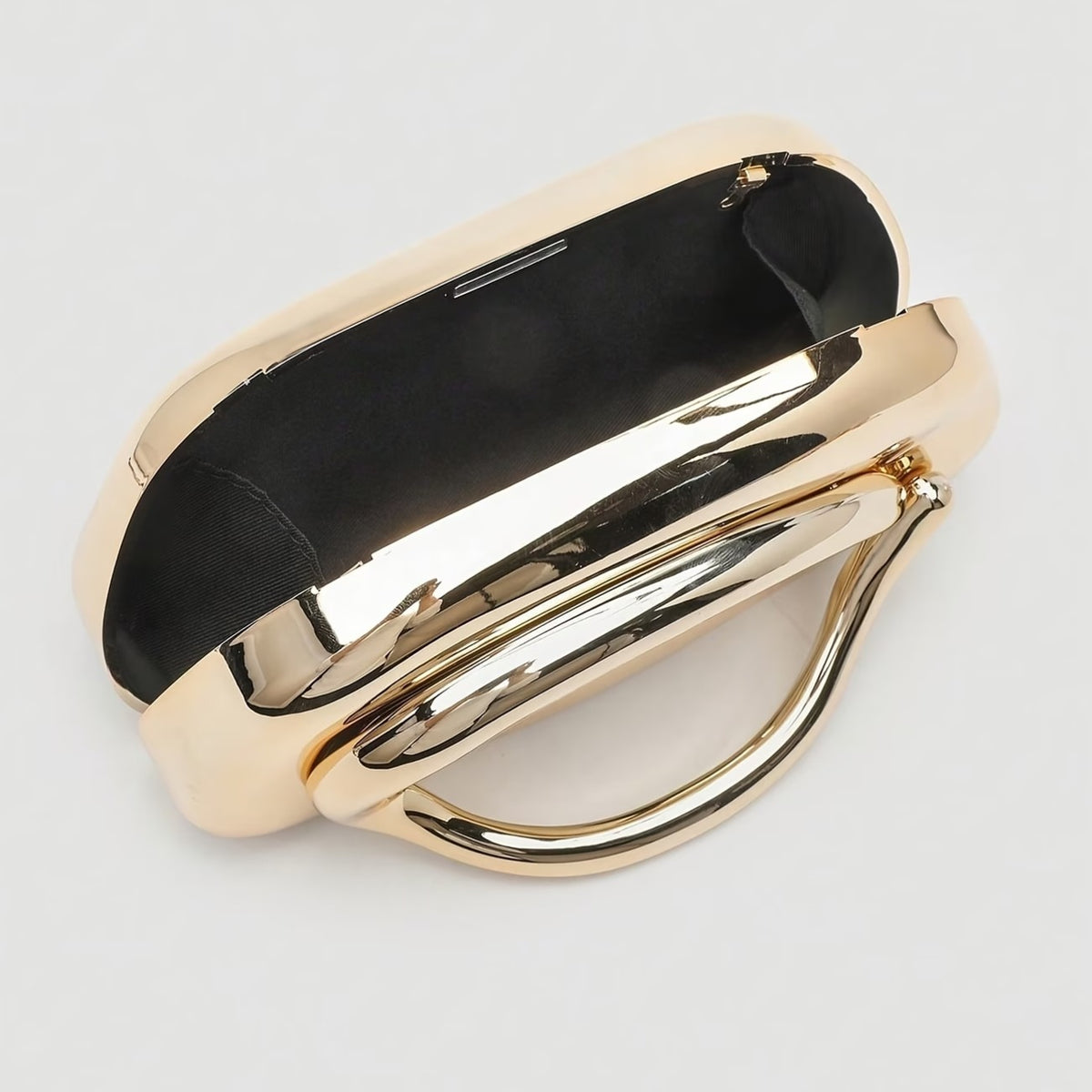 Sculpted Luxe Clutch