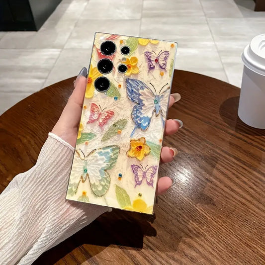 Butterfly Bliss 3D Phone Case - Samsung