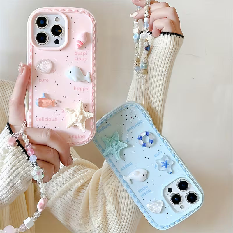 Ocean Breeze Sea Charm Case