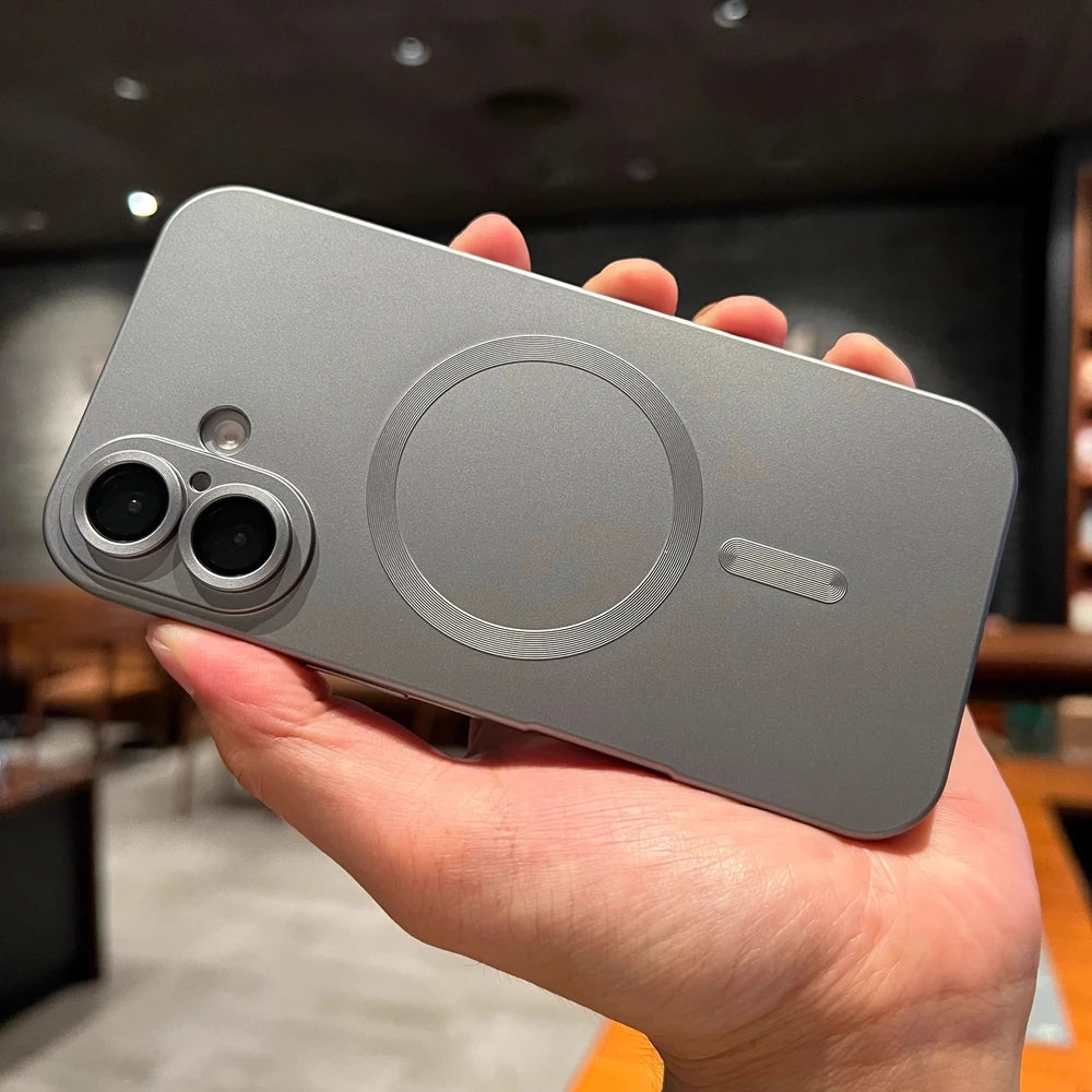 Luxury Matte Magnetic Case - iPhone