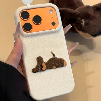Cozy Fluffy Puppy Comfort Case