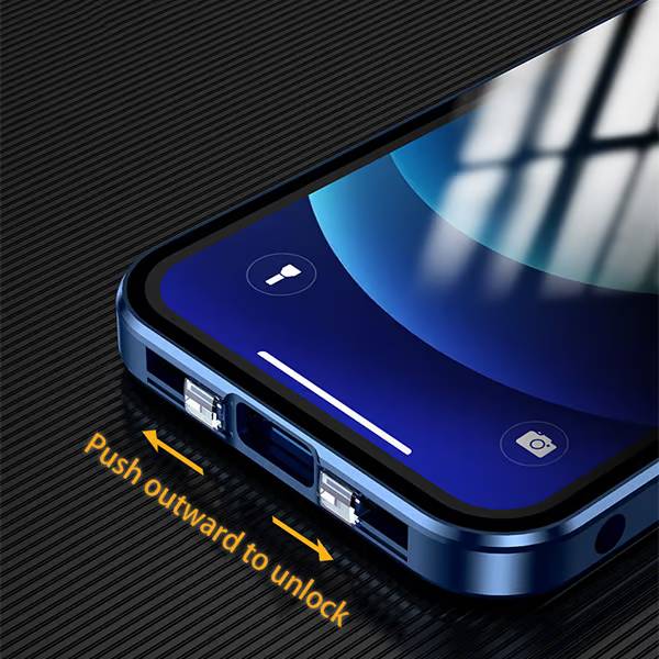 Privacy Shield Dual Magnetic Glass Case - iPhone