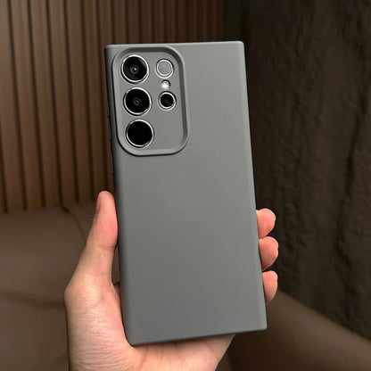 Elegant Smooth Matte Texture Case - Samsung