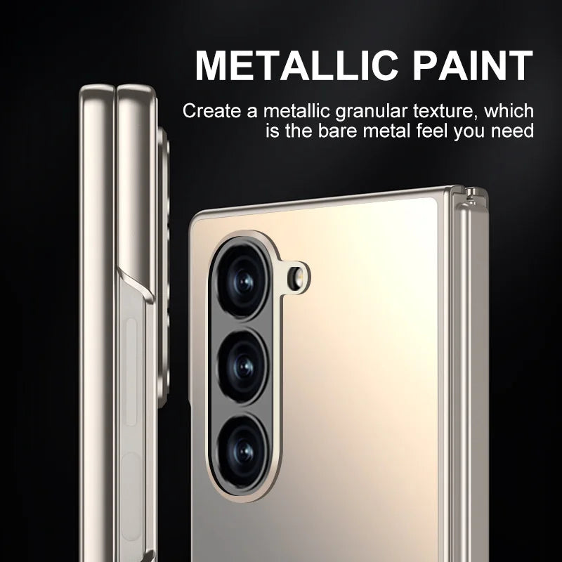 Galaxy Z Fold Series Sleek Frosted Matte Shield Case
