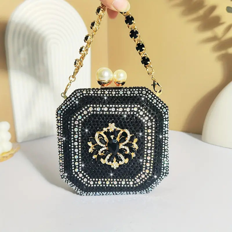 Chic Floral Clutch Purse