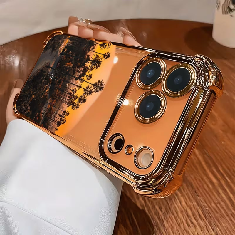 Sunset Palm Glow Case