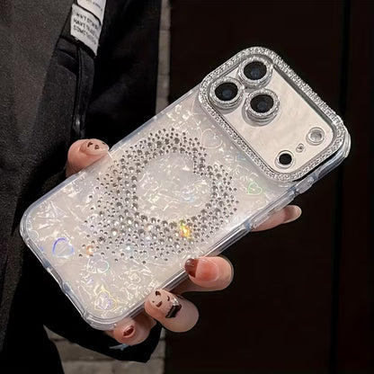 Crystal Heart Drip Luxe Case