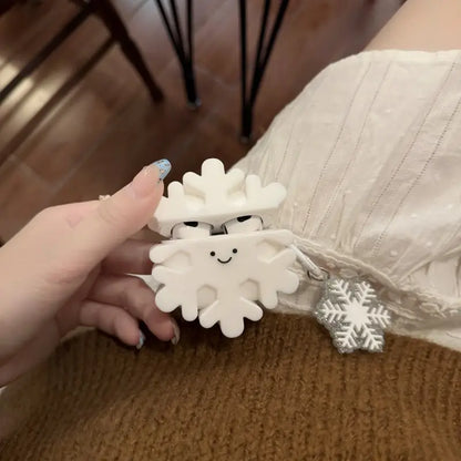 Enchanting Snowflake AirPods Case