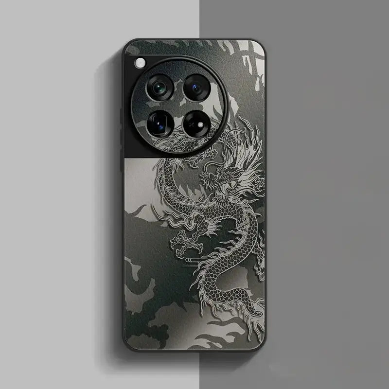 Eternal Dragon Engraved Armor Case - OnePlus