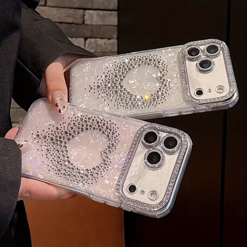 Crystal Heart Drip Luxe Case
