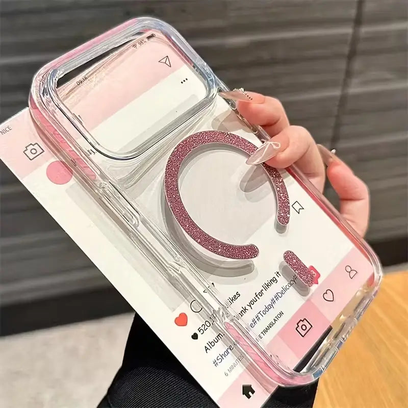 Elegant Sparkle Grip Case