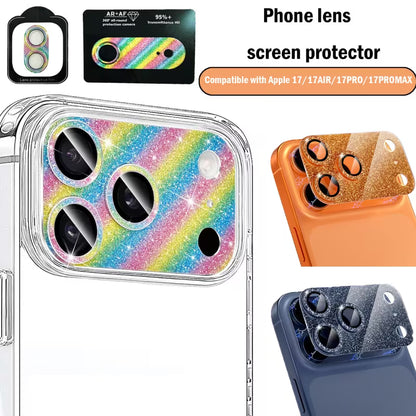 Golden Glitter Shield Lens Protector