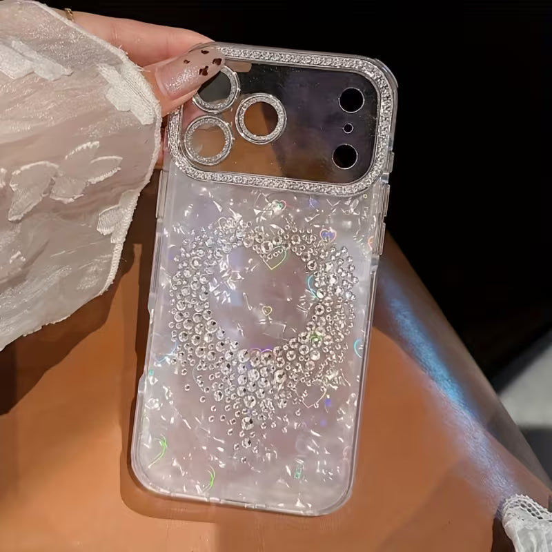 Crystal Heart Drip Luxe Case