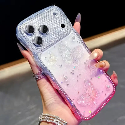 Sparkling Crystal Wings Case