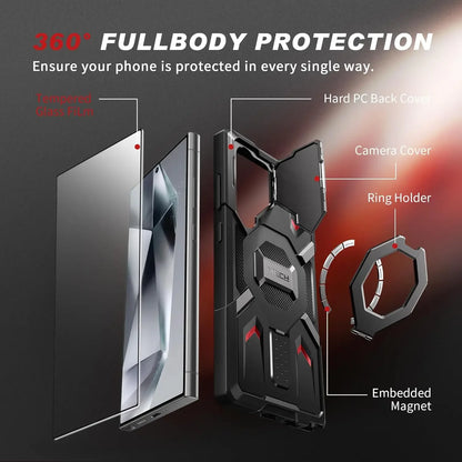 Reinforced Legacy Armor Dual-Stand Case - Samsung