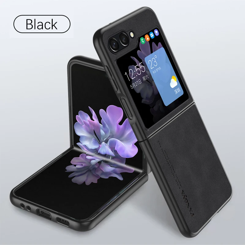 Galaxy Z Flip6 Sheep Luxe Premium Leather Case