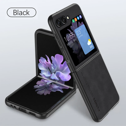 Galaxy Z Flip6 Sheep Luxe Premium Leather Case