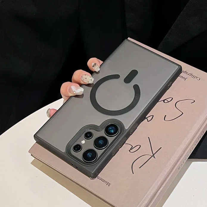 LuxShield Matte MagSafe Translucent Case - Samsung