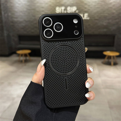 Vibrant Perforated Magnetic Grip Case