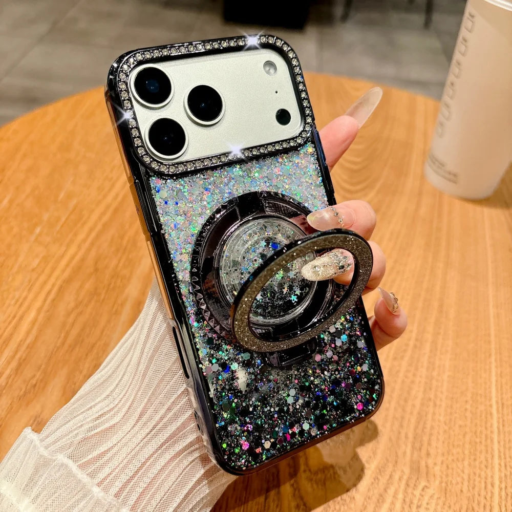 Luxury Glitter Grip Case