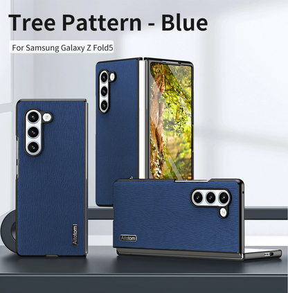 Galaxy Z Fold6 - Tree Texture Business Foldable Back Cover
