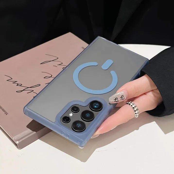 LuxShield Matte MagSafe Translucent Case - Samsung