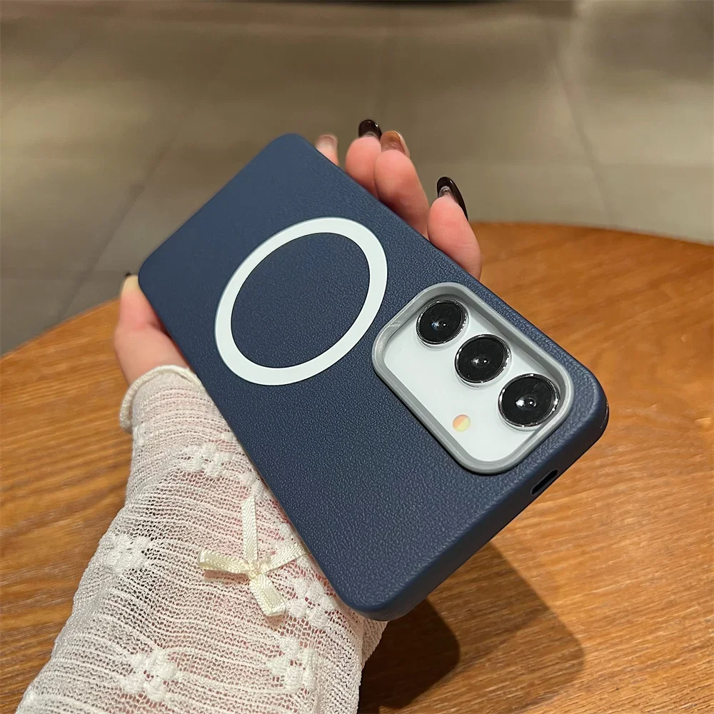 Elite Leather Magsafe Phone Case - Samsung