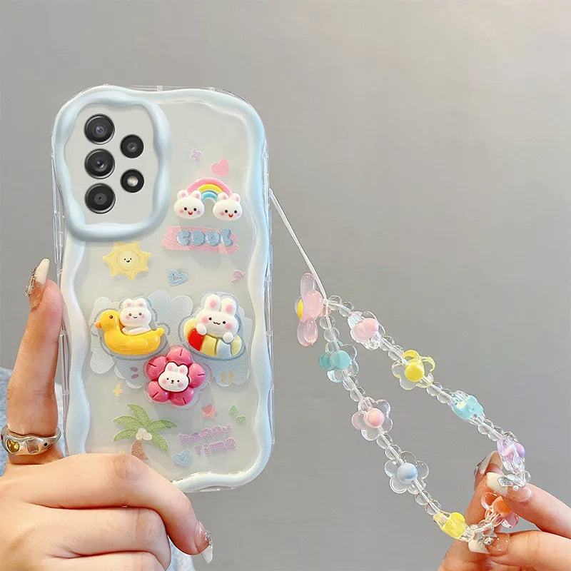 Cute Lucky Coco Bear Case - Samsung