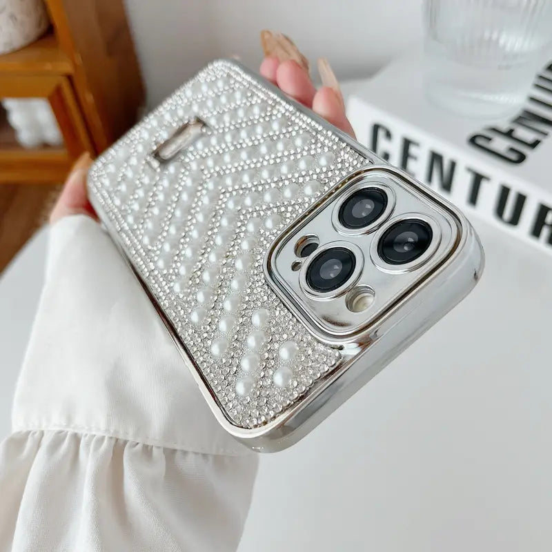 Luxury Pearl Glam Case