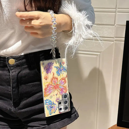 Elegant Butterfly Design Phone Case - Samsung