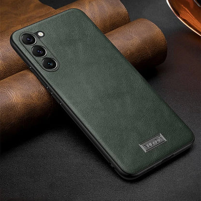 Royal Leather Armor Shield Case - Samsung