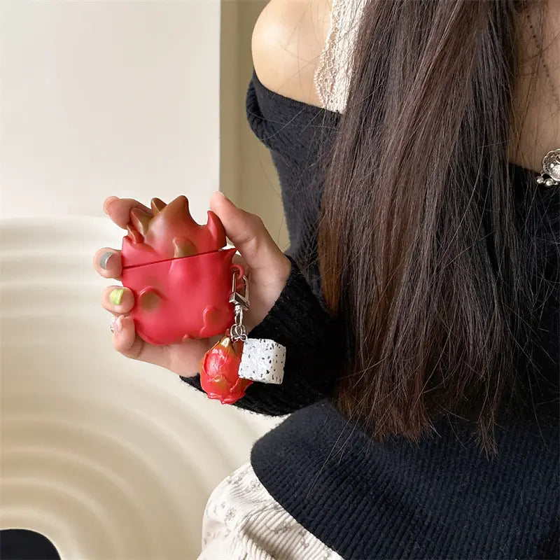 Fruity Charm Case with Keychain - AirPods