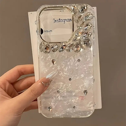 Crystal Glam Case with Rhinestone Accents