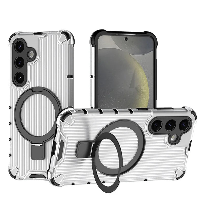 Precision Armor Metallic Ring Stand Case - Samsung