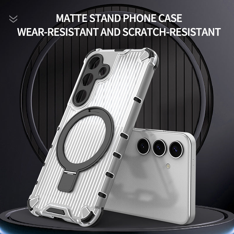 Precision Armor Metallic Ring Stand Case - Samsung