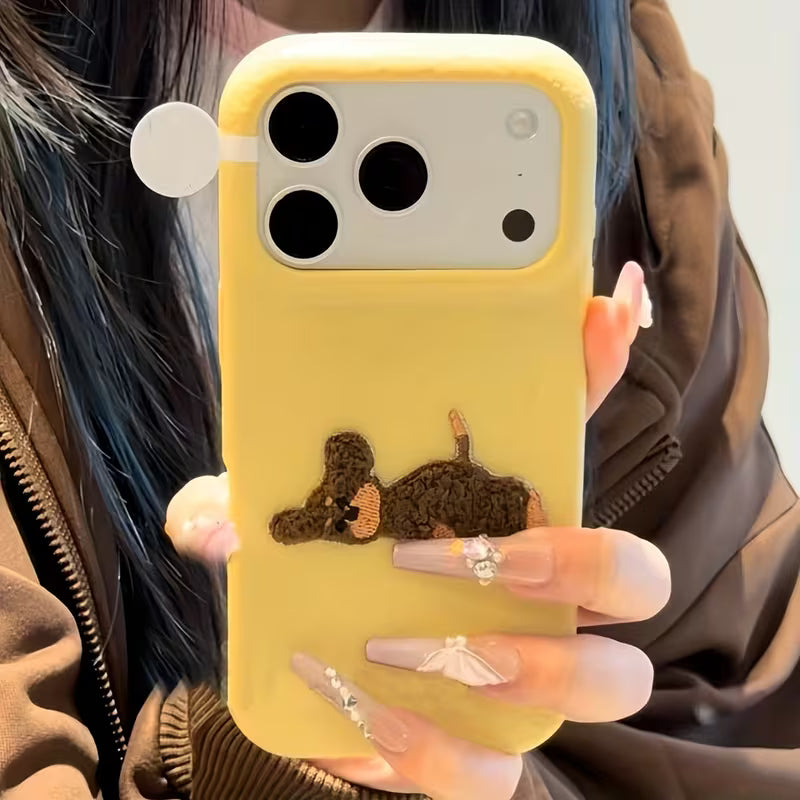 Cozy Fluffy Puppy Comfort Case