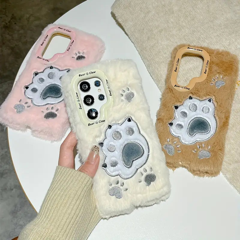 Furry Paw Phone Case - Samsung