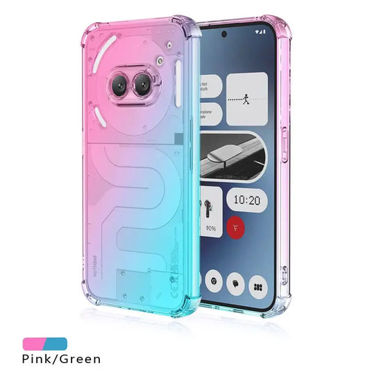 Luxurious Vibrant Clear Gradient Case - Nothing